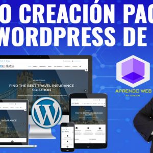 Curso creacion de paginas web en Wordpress desde Cero